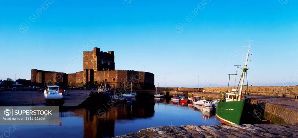 Carrickfergus Castle, And Harbour, Co Antrim, Ireland