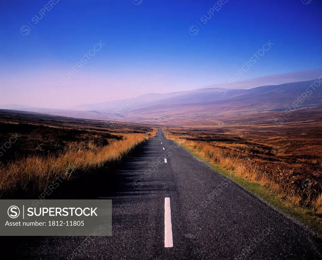 Regional Road In County Wicklow, Republic Of Ireland