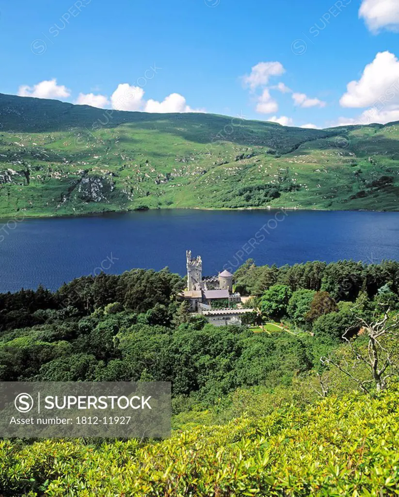 Lough Veagh Andcastle, Glenveagh, Co Donegal, Ireland