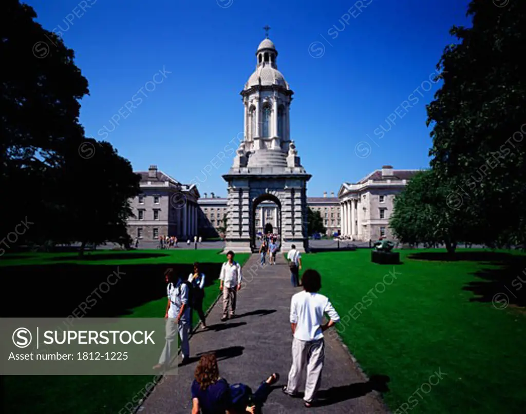 The Campanile, Trinity College, Dublin, Ireland