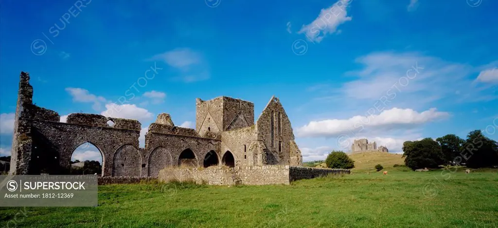 Hore Abbey & Rock Of Cashel, Cashel, Co Tipperary, Ireland