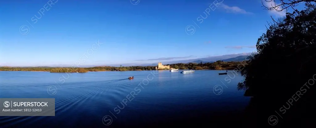 Ross Castle, Lough Leane, Killarney National Park, Co Kerry, Ireland