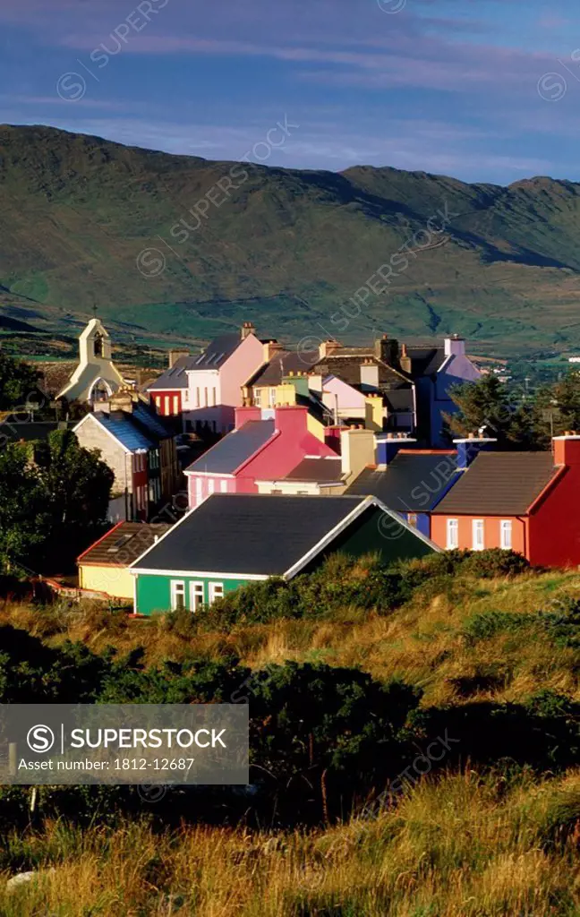 Eyeries, County Cork, Ireland, Village Rooftops