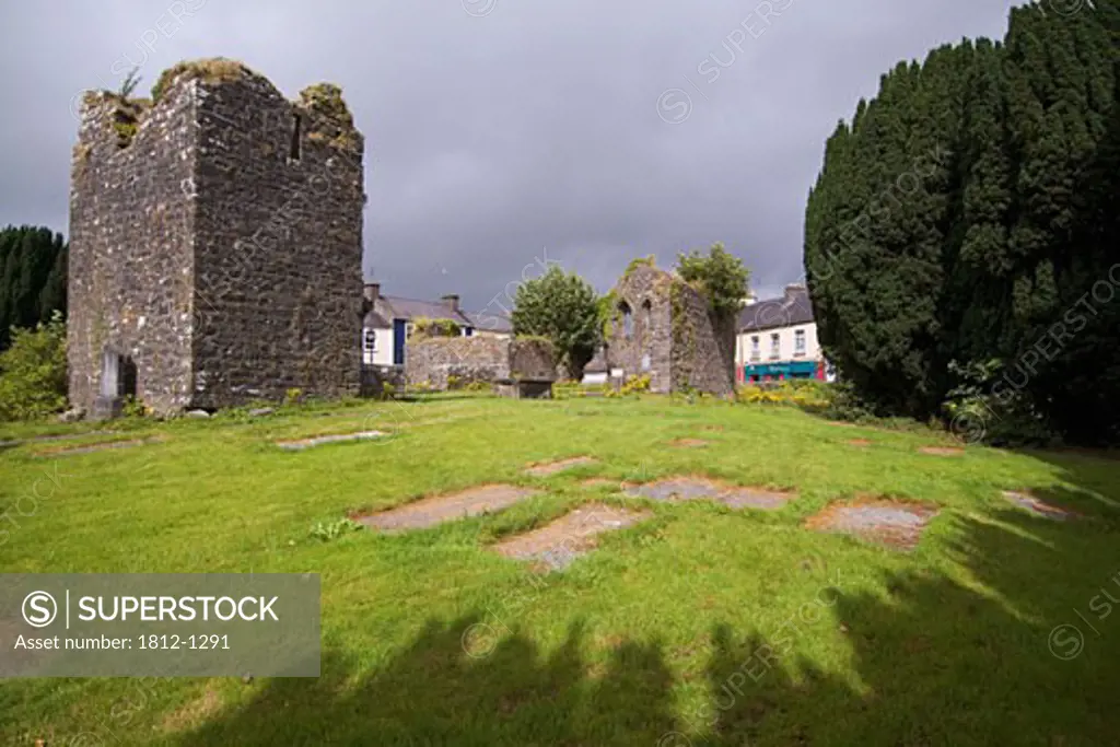 Tuam, ruins of a monastery, Co. Galway, Ireland