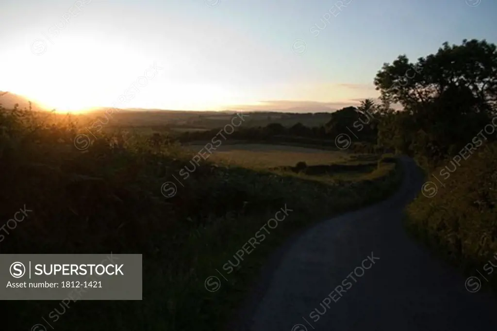 Country Road, near Croaghaun Mountain, Co Waterford, Ireland