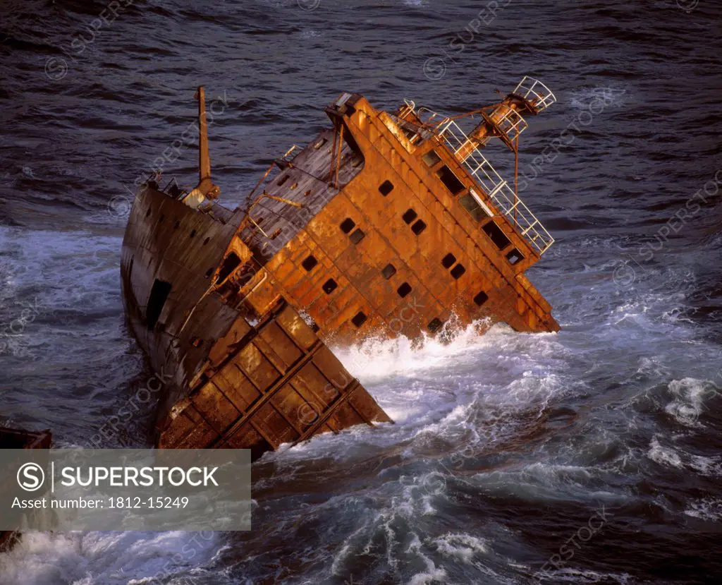 The Ranga, Shipwrecked At Slea Head, Dingle Peninsula, Co Kerry, Ireland