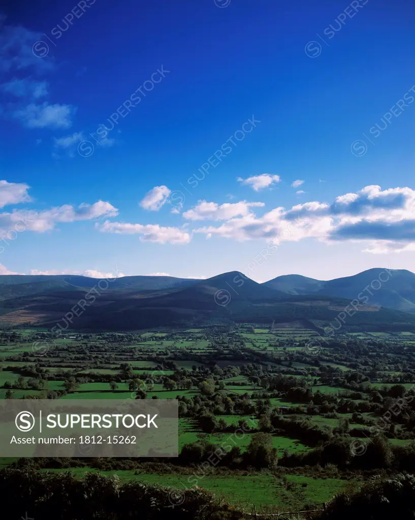 Glen Of Aherlow And The Galtee Mountains, County Tipperary, Republic Of Ireland
