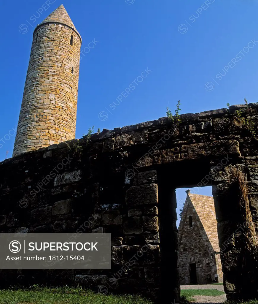 Round Tower And Chapel, Ulster History Park, Omagh, Co Tyrone, Ireland