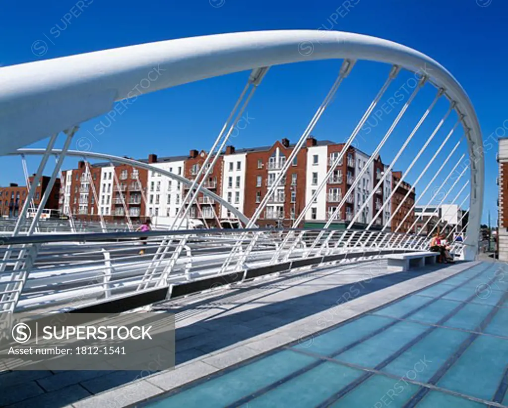 The James Joyce Bridge, Blackhall Place, Dublin, Ireland