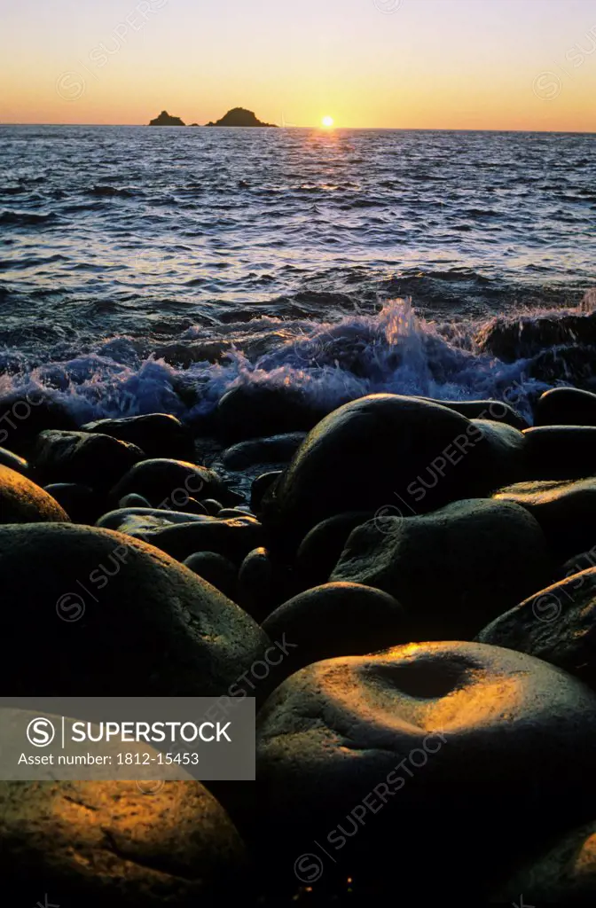 Rocks At The Coast, Giant's Causeway, County Antrim, Northern Ireland