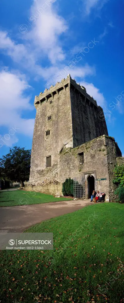 Low Angle View Of A Building, Blarney Castle, County Cork, Republic Of Ireland