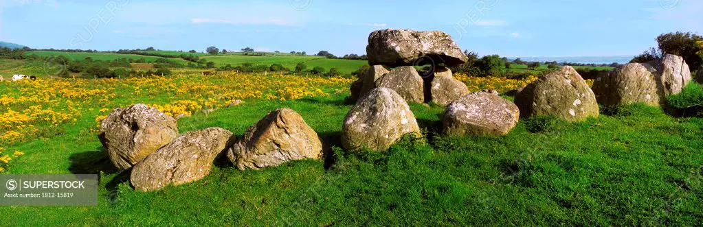 Prehistoric Stone Circle, Carrowmore, County Sligo, Ireland