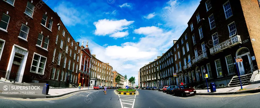City Streetscape, The Crescent, Limerick City, Ireland