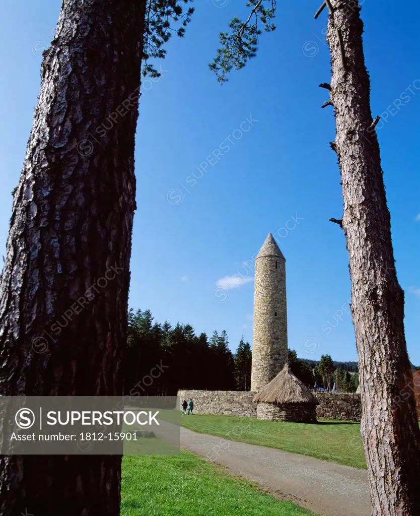 Round Tower, Ulster History Park, Near Omagh, Co Tyrone, Ireland