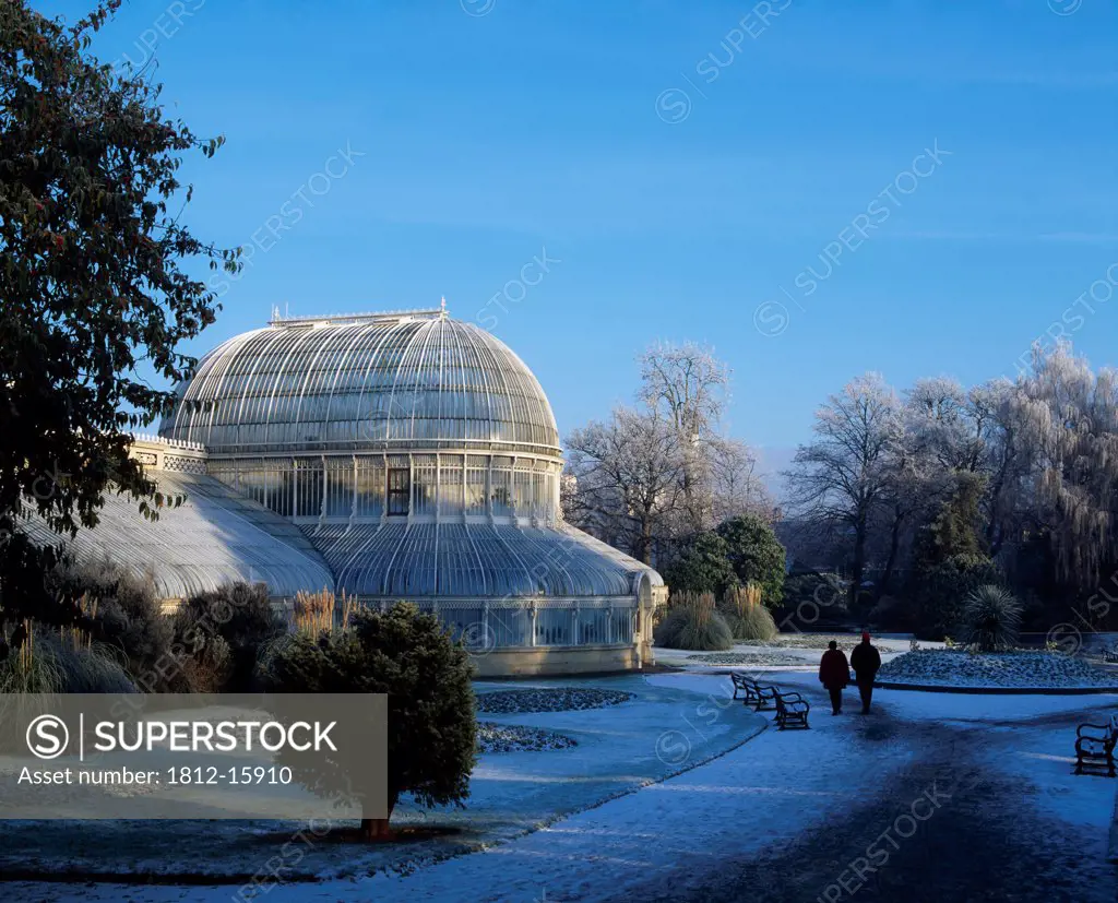 Belfast, Botanic Gardens In The Snow