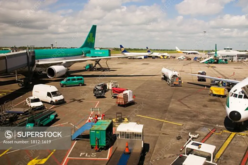 Aer Lingus Planes, Dublin Airport, Co Dublin, Ireland