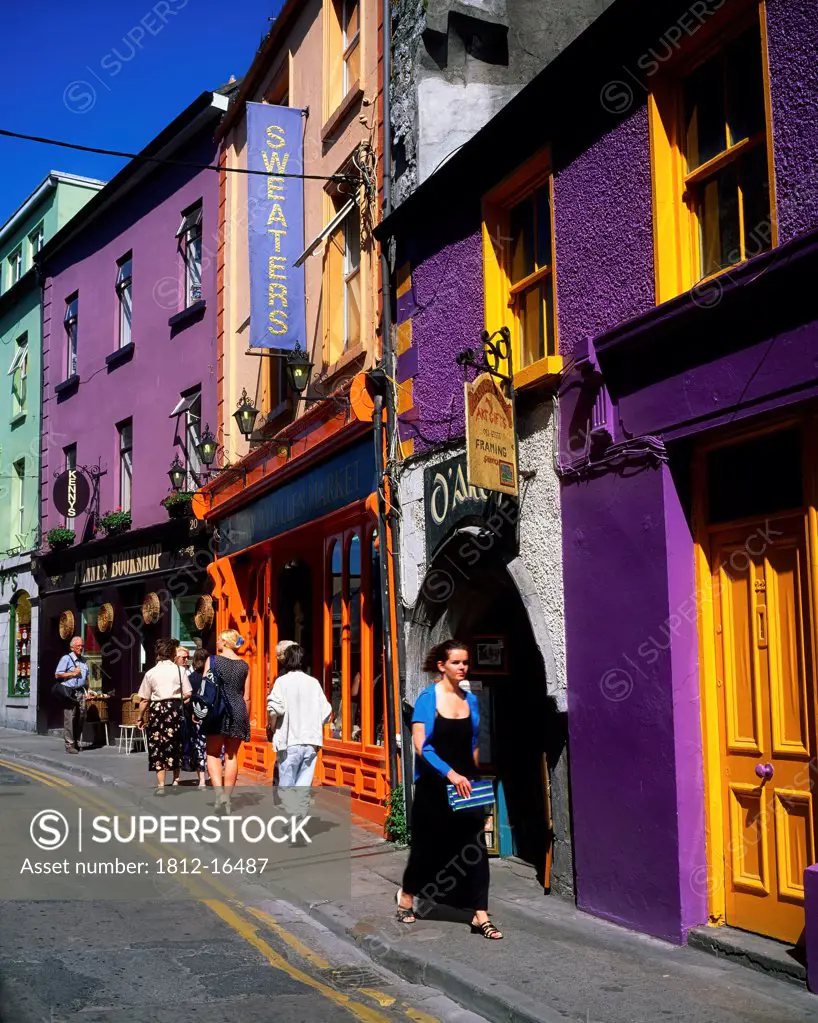 Galway City, Co Galway, Ireland, Street Scenes