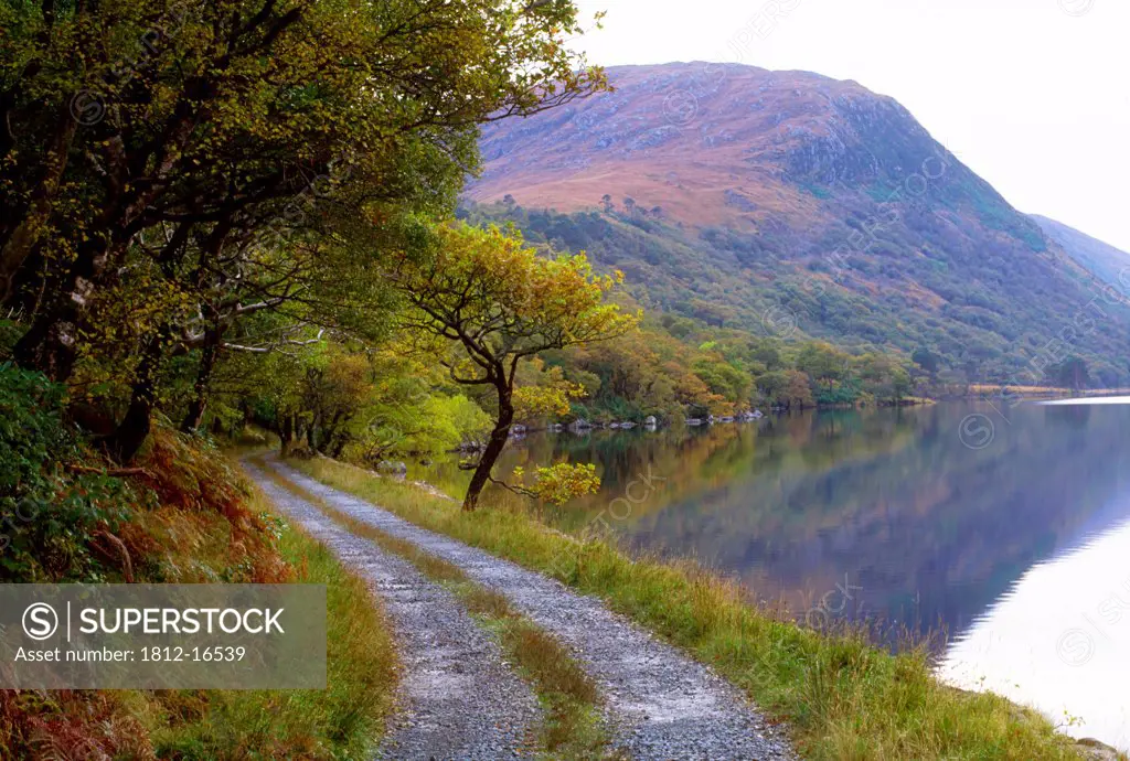 Lough Veagh, Glenveagh National Park, County Donegal, Ireland, Autumn Scenic