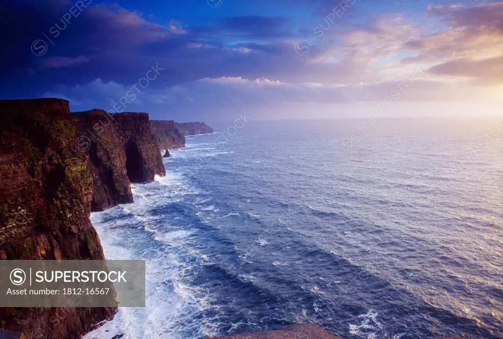 The Cliffs Of Moher, County Clare, Ireland; Ocean Cliffs