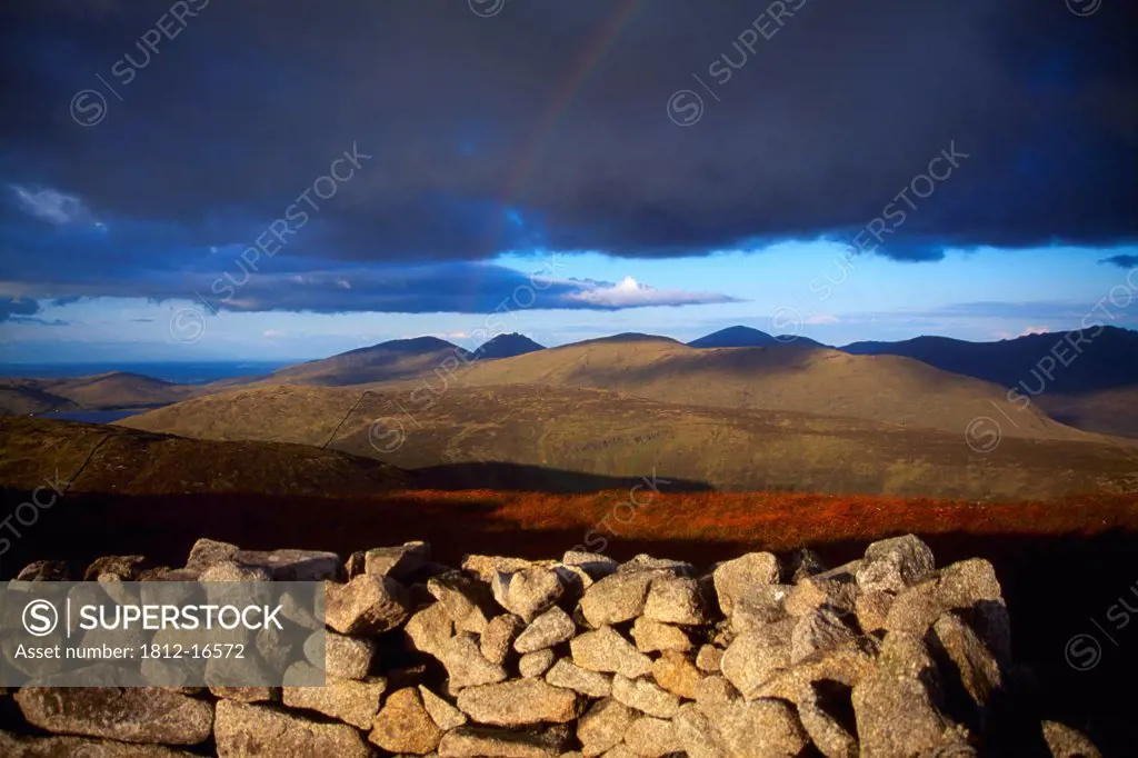 Mourne Mountains, County Down, Ireland; Mountainous Landscape