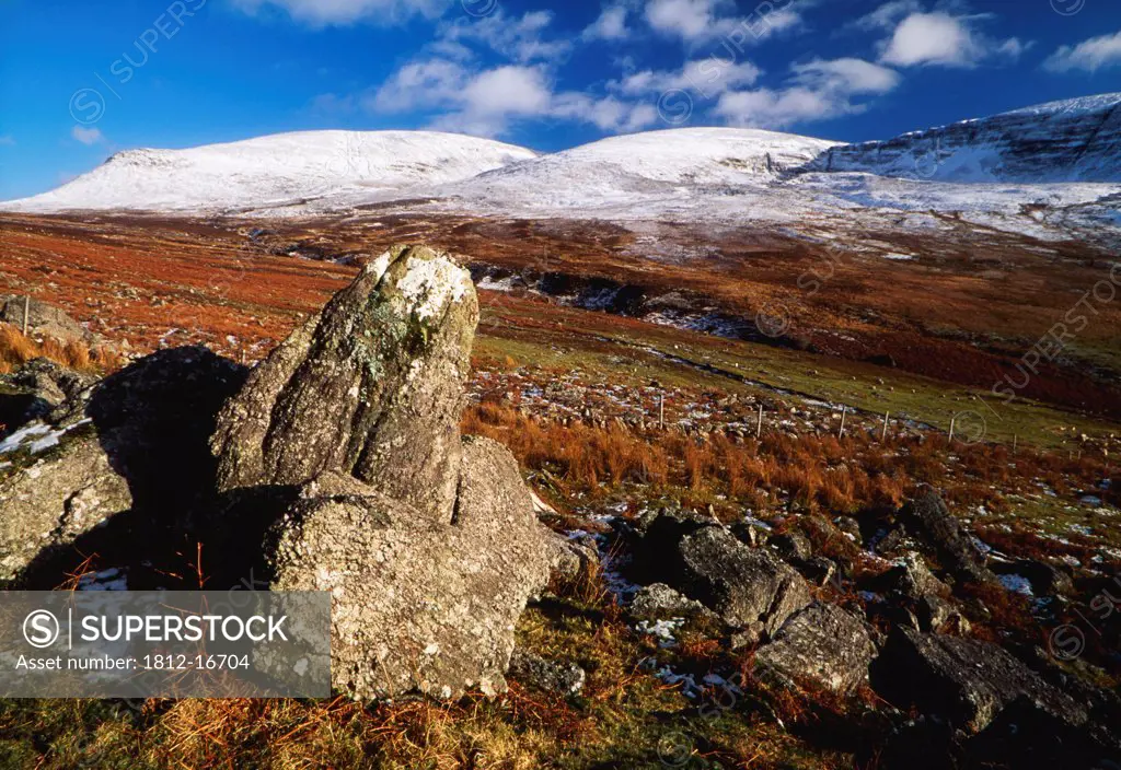 Comeragh Mountains, County Waterford, Ireland; Winter Landscape