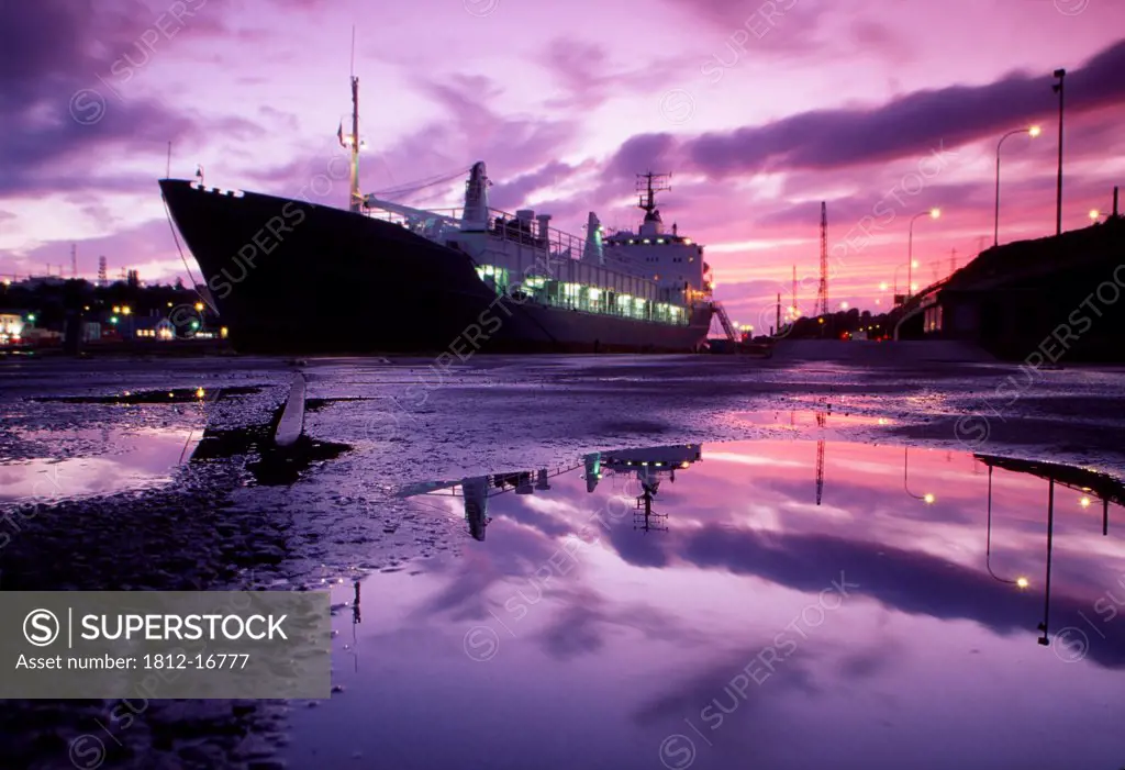 County Waterford, Ireland; Ship Docking