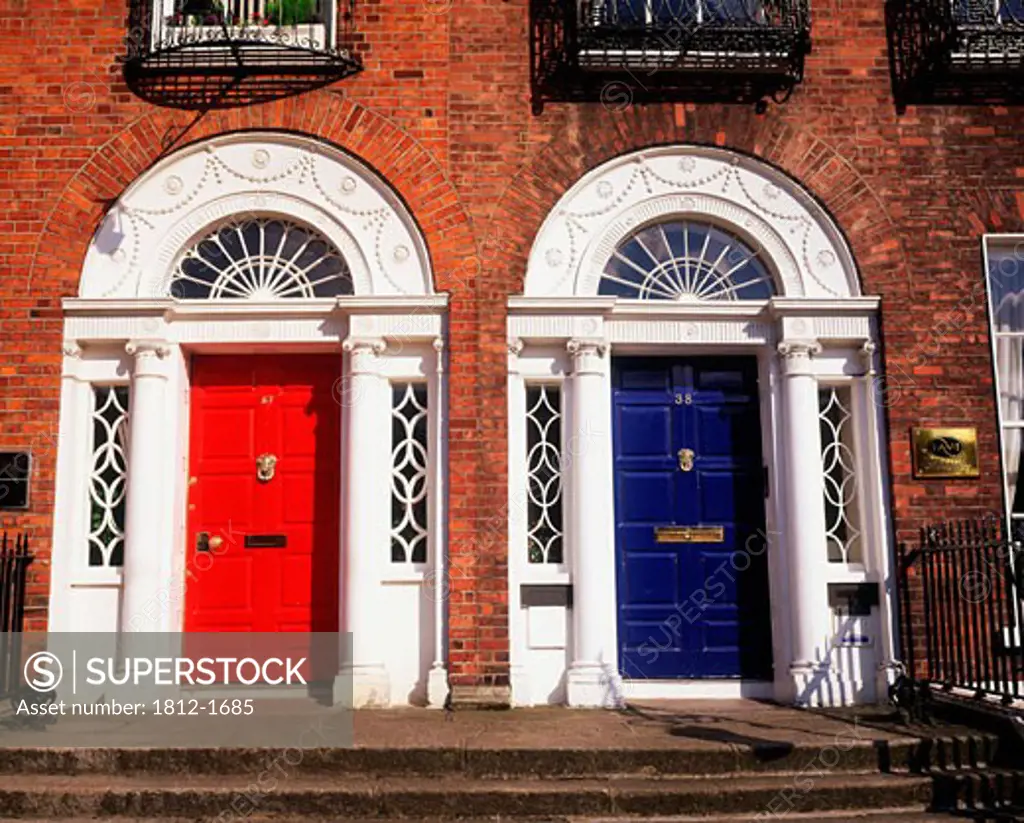 Georgian doors, Dublin, Co Dublin, Ireland