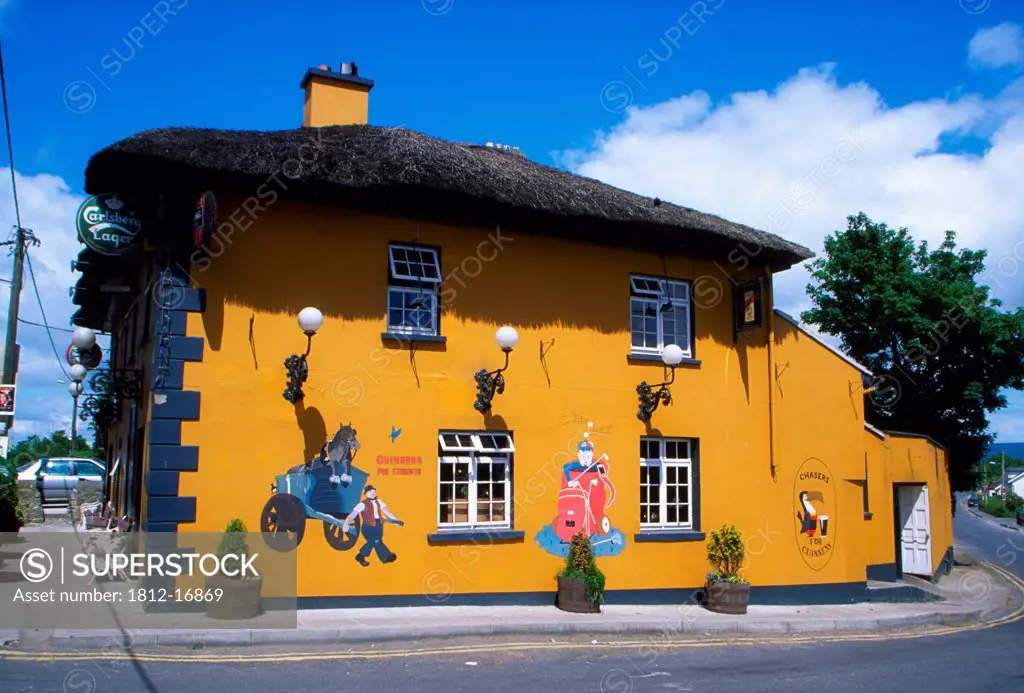 Pallasgreen, County Limerick, Ireland; Pub With Thatched Roof