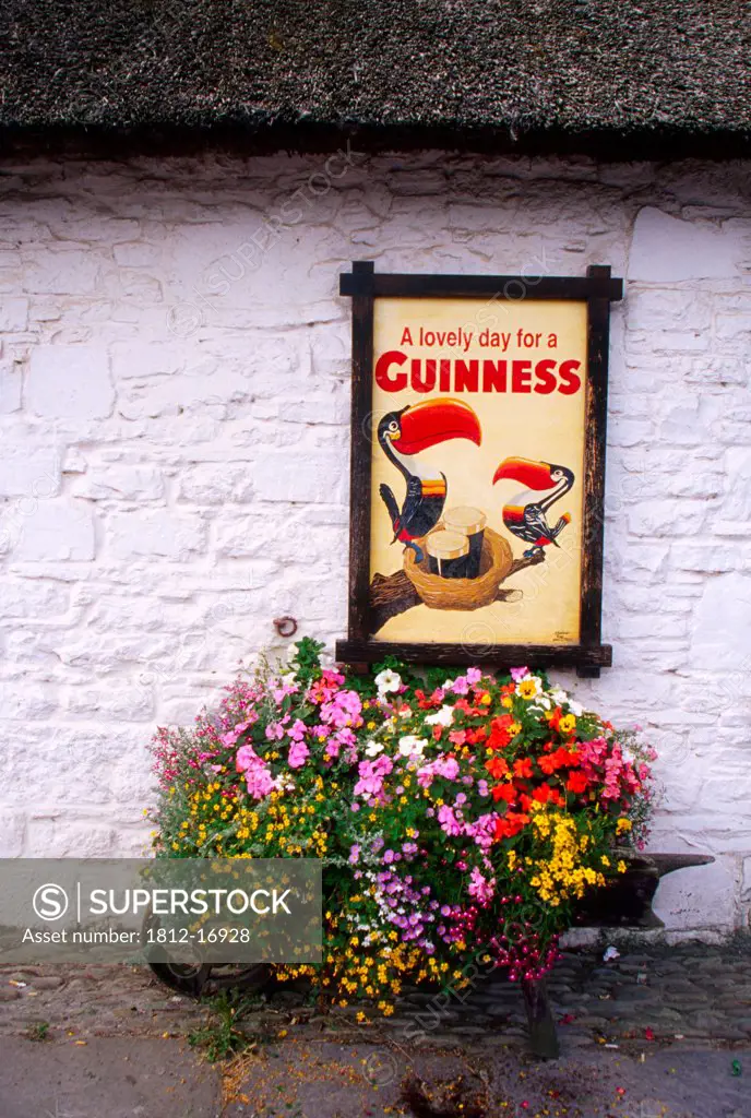 Ardfert, County Kerry, Ireland; Pub Sign