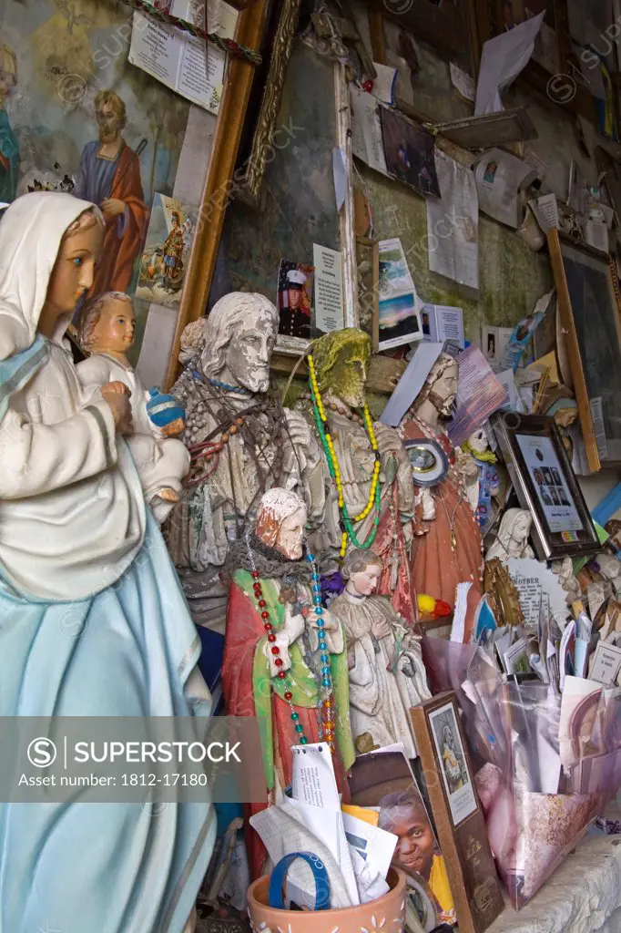 Liscannor, County Clare, Ireland; Souvenir Shop At Saint Bridget's Well