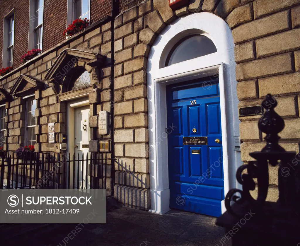 Dublin, Co Dublin, Ireland; Georgian Style Doorway