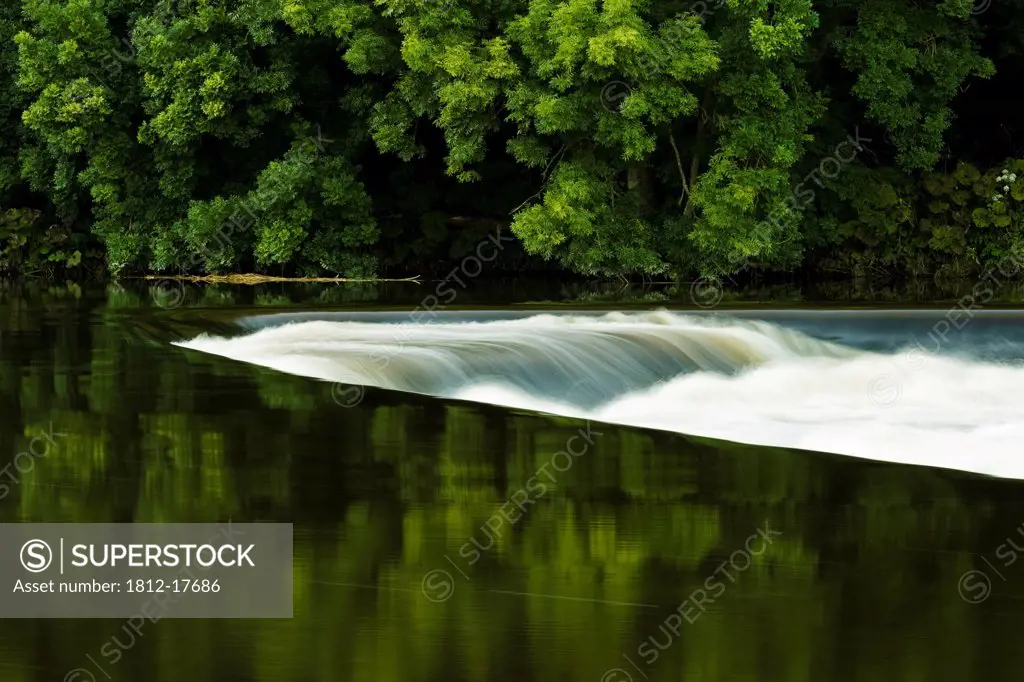River Boyne, County Meath, Ireland; Flowing River