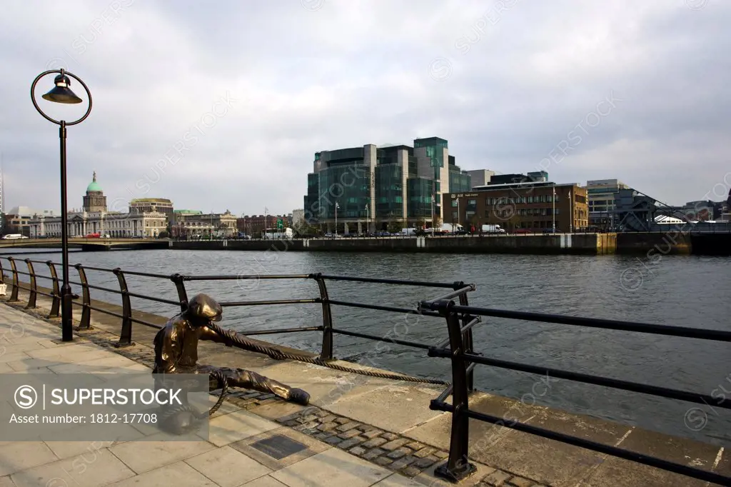 Docker Sculpture On Waterfront, Dublin City, County Dublin, Ireland