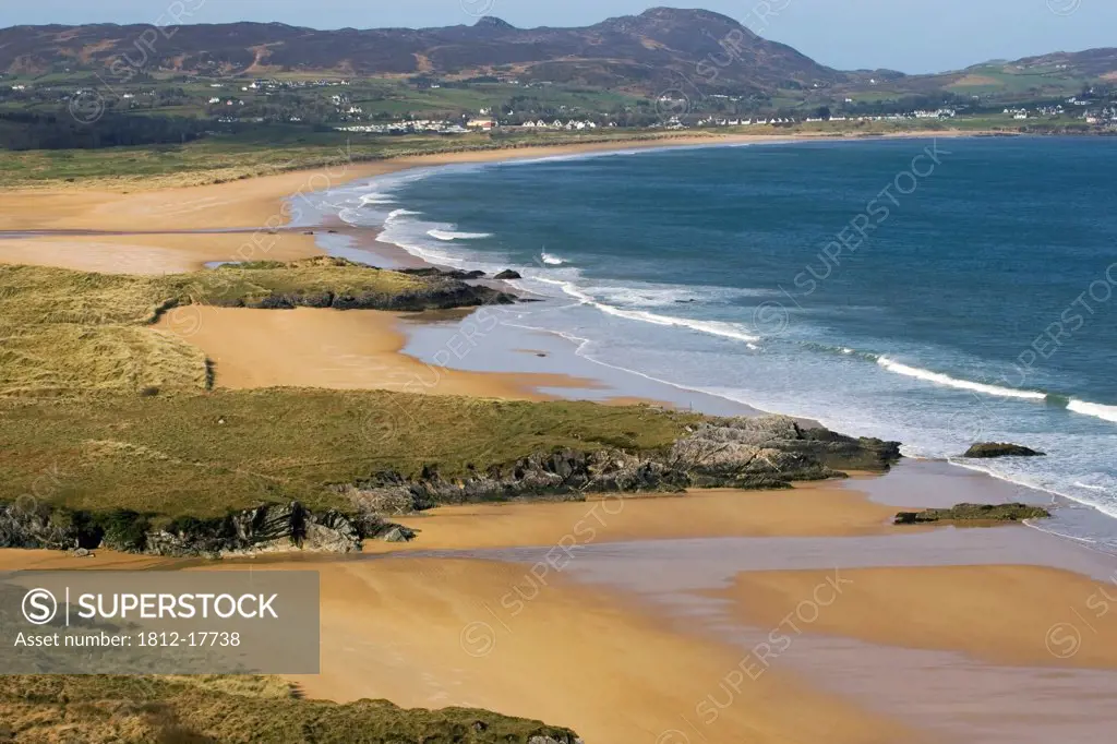 Portsalon, County Donegal, Ireland; Deserted Beach And Seascape