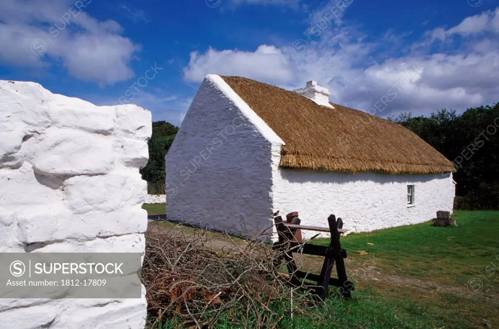 Muckross Traditional Farms, Killarney National Park, County Kerry, Ireland; Traditional Irish Cottage