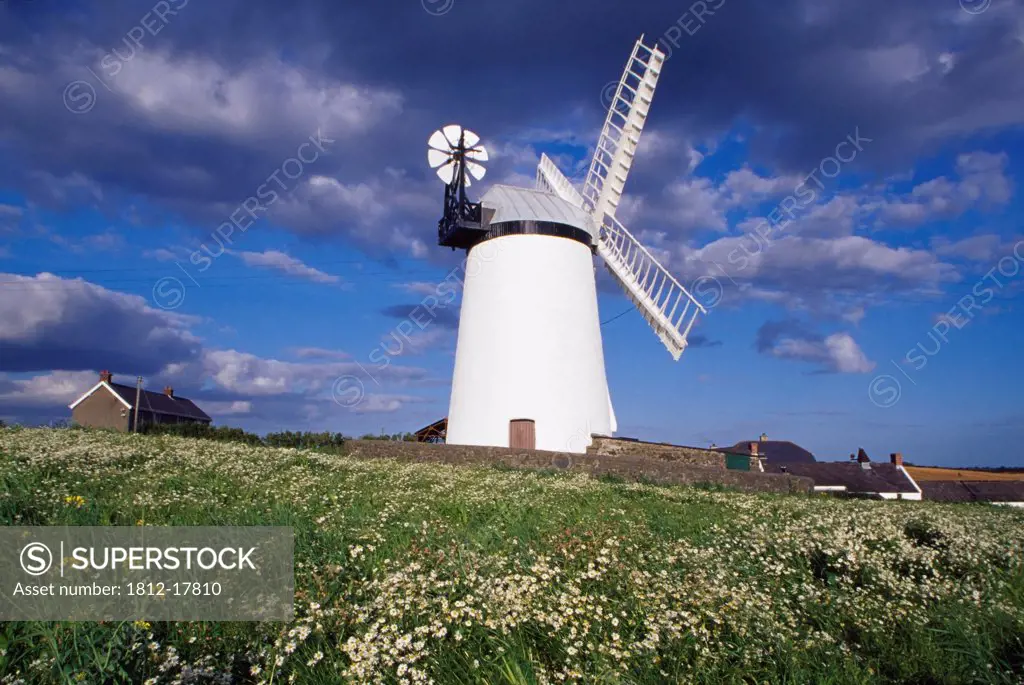 Ballycopeland Windmill, Millisle, County Down, Northern Ireland; Historic Irish Windmill