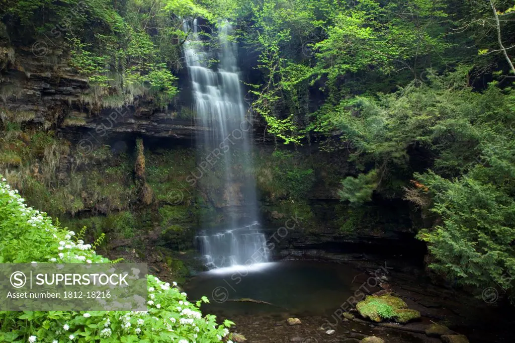 Glencar Waterfall, Co Sligo, Ireland; W.B. Yeats Made This Waterfall Famous In His Poem ""The Stolen Child""