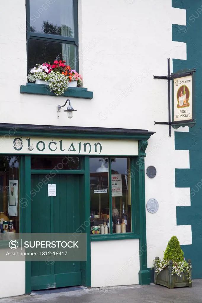 Exterior Of Pub In Ballyvaughan, County Clare, Ireland
