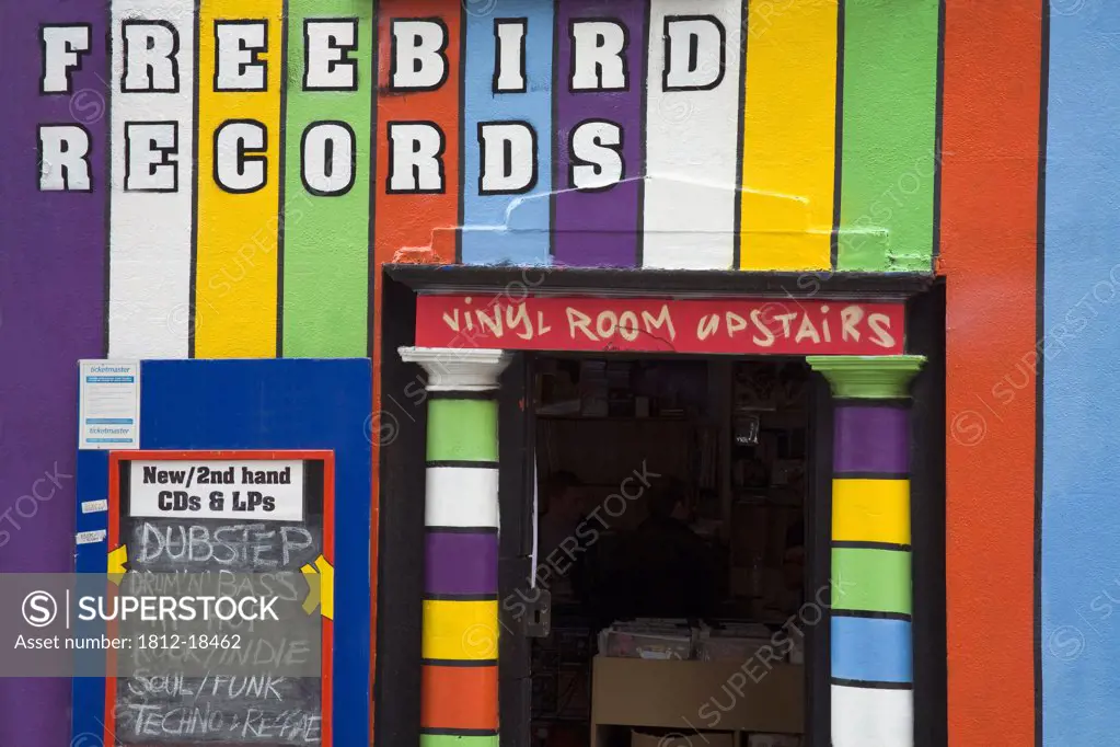 Record Store, Temple Bar, Dublin City, County Dublin, Ireland