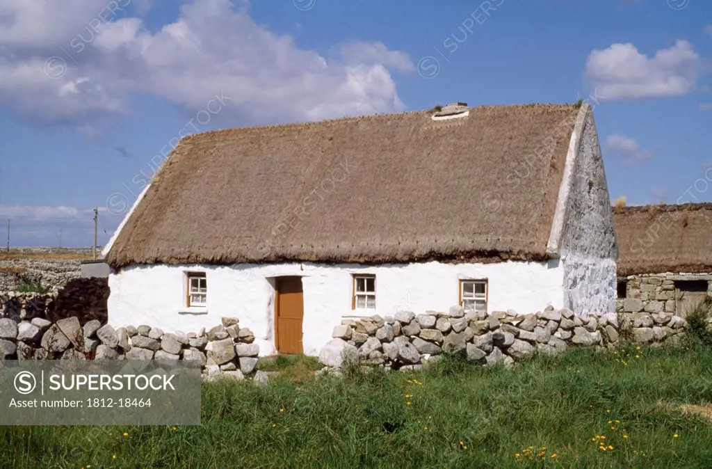 Traditional Cottage, Rossaveel, County Galway, Ireland
