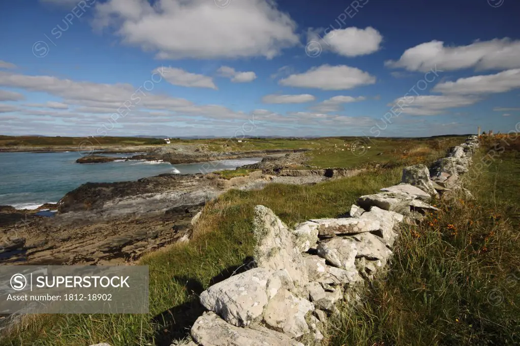 Coastline Of Sherkin Island Off The West Cork Coast In Munster Region; Sherkin Island, County Cork, Ireland