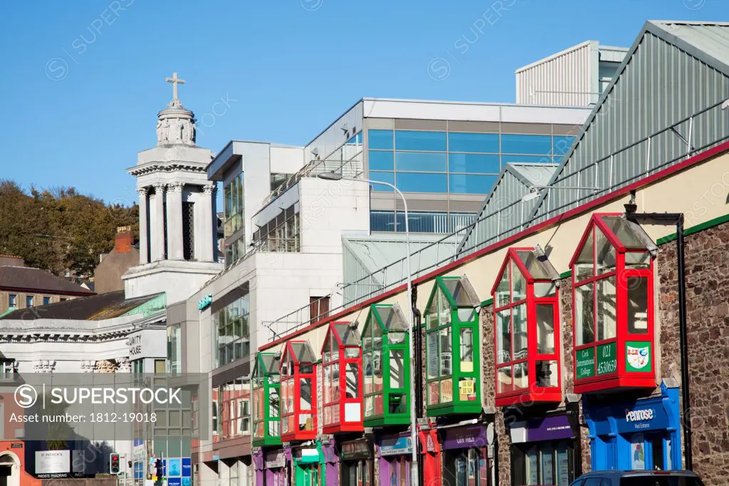 Downtown Building Exteriors; Cork City, County Cork, Ireland