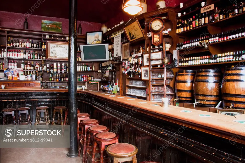 Interior Of A Bar; Abbeyleix, County Loais, Ireland