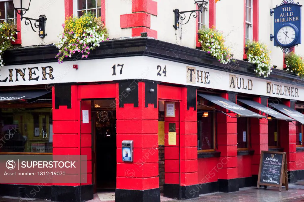 The Auld Dubliner Pub In The Templebar Area; Dublin, County Dublin, Ireland