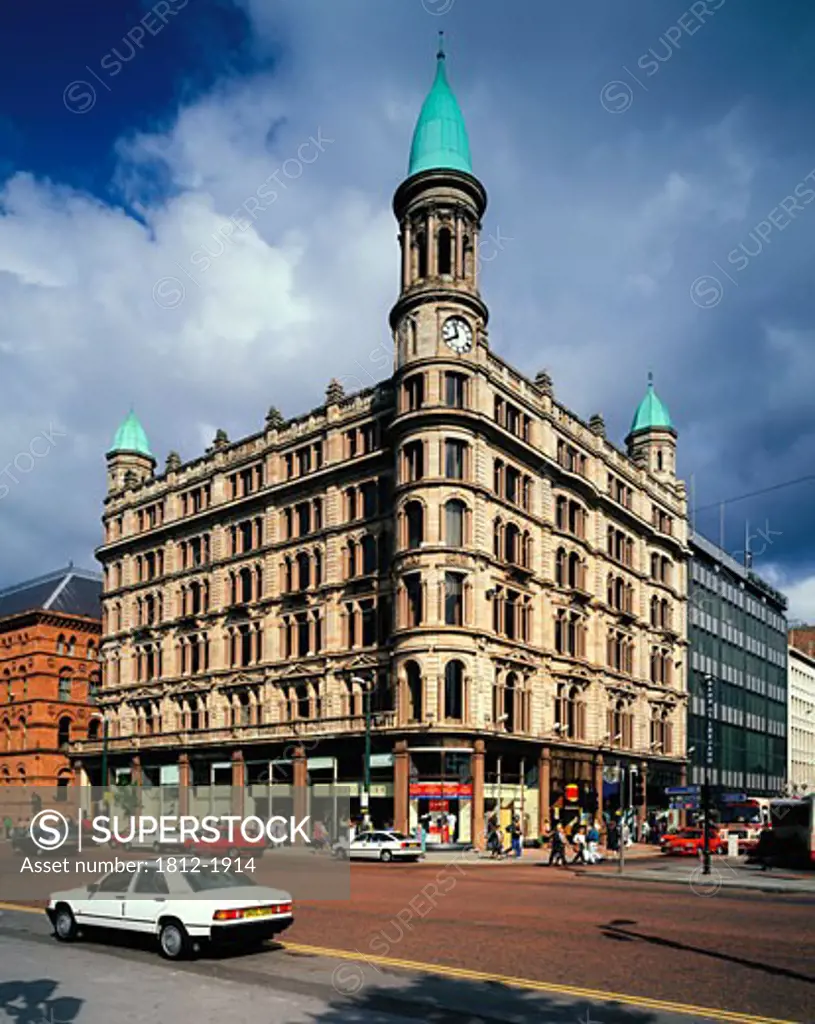 Robinson & Cleaver Building, Donegal Square, Belfast, Ireland, department stores