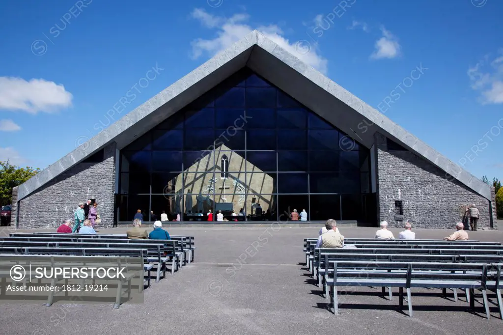Exterior Of Knock Shrine Cathedral; Knock, County Mayo, Ireland