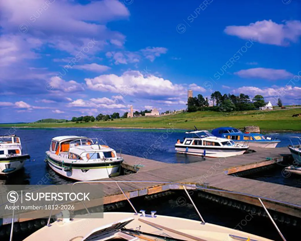 River Cruising, River Shannon, Near Clonmacnoise Co Offaly