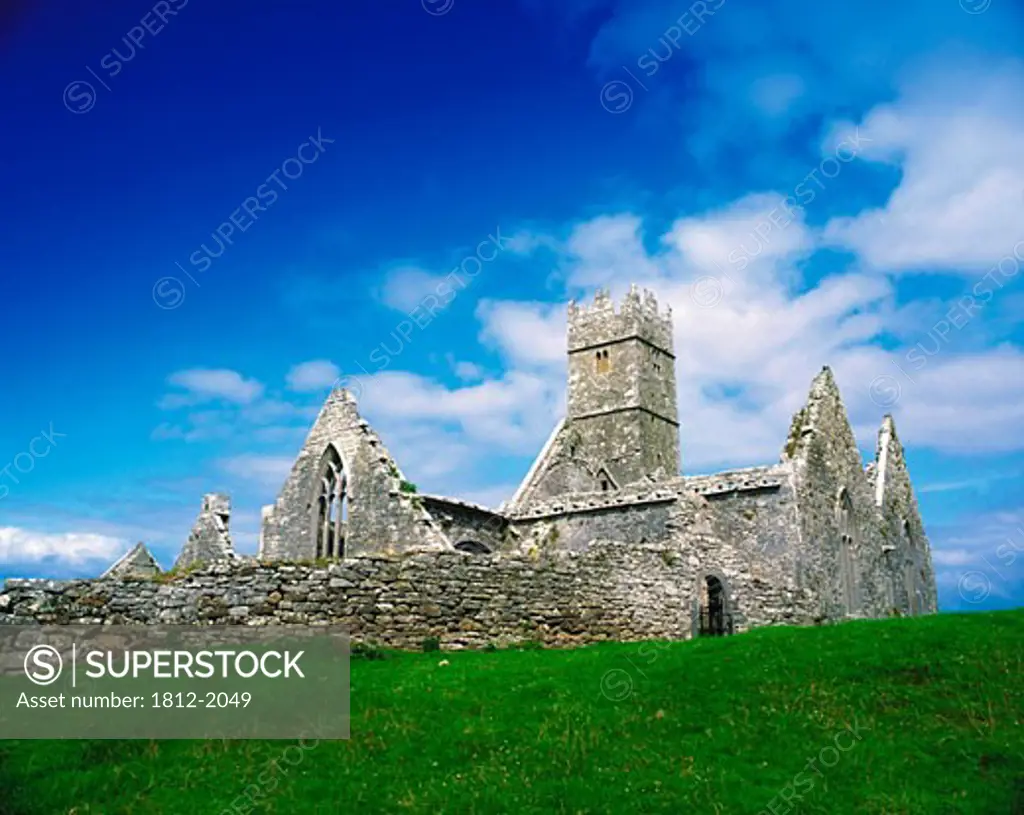 Ross Errilly Friary, Co Galway, Ireland, Franciscan Friary established in 1351