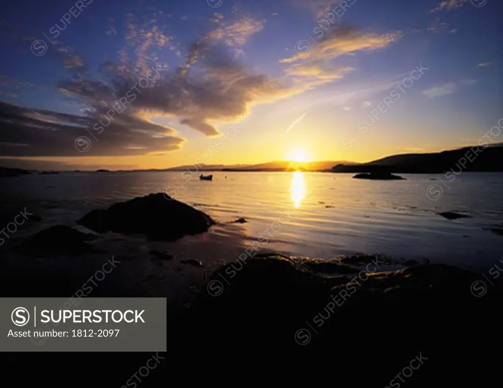 Sunset, Kenmare Bay, From Beara Peninsula