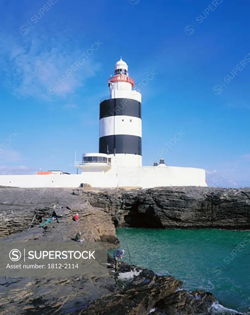 Hook Lighthouse, Waterford Harbour, Co Wexford, Ireland